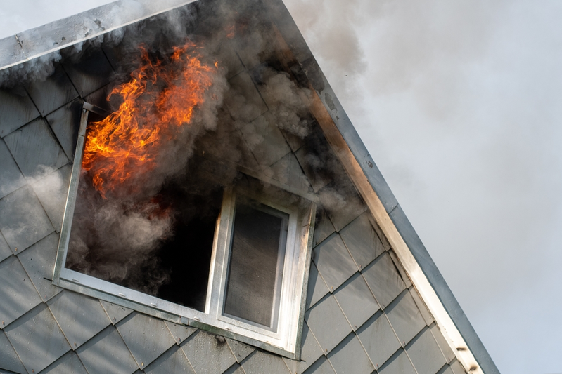 home fire